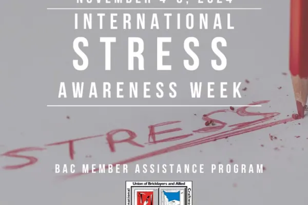 Stress Awareness Week MAP Graphic